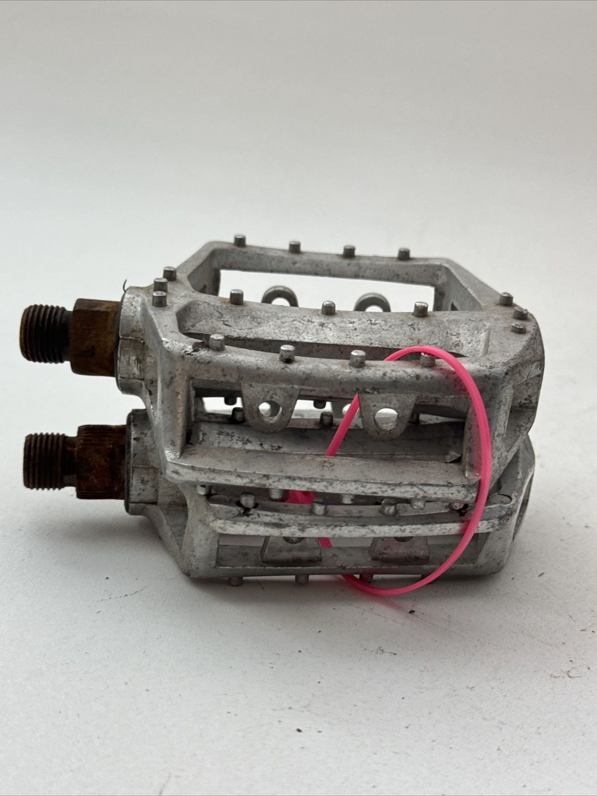 Old School BMX Team Haro Pedals 1/2 in OPC Freestyle LOT 90s Plastic Steel L01