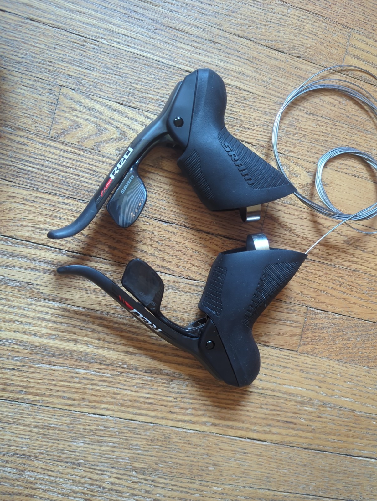 Sram Red 22 2×11 Double tap Carbon mechanical Shifter Set