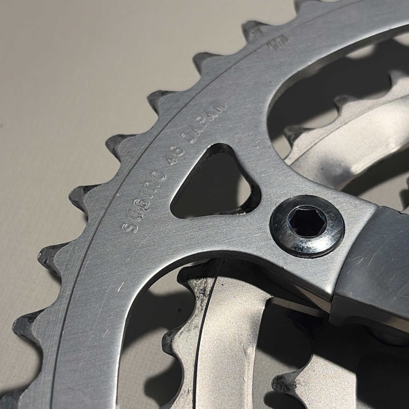 Ritchey Logic Crankset 170mm Sugino Japan Square Taper 46/36/26T Triple MTB