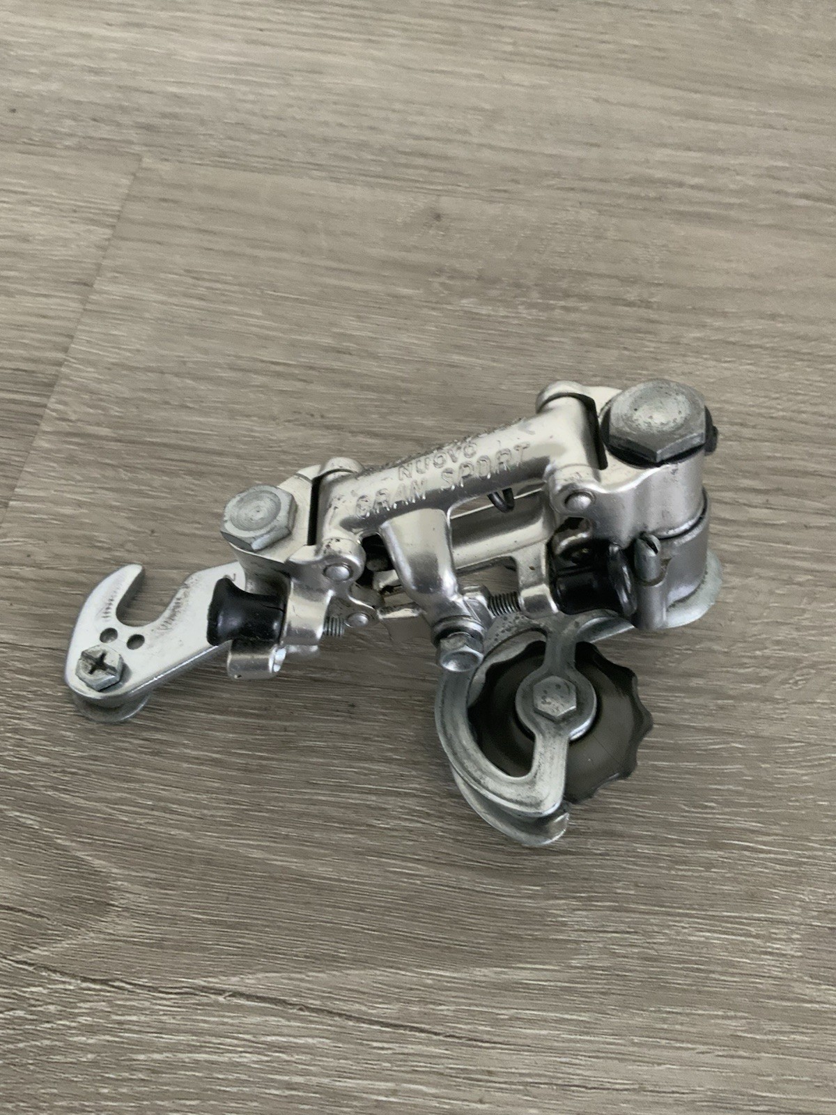 CAMPAGNOLO NUOVO GRAN SPORT REAR DERAILLEUR WITH HANGER 5, 6, OR 7 SPEED