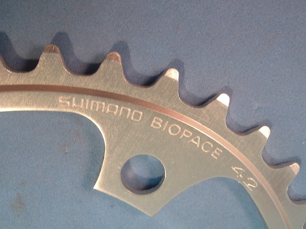 Shimano 600 LD 42T Biopace NEW / NOS Chainring Oval- 6/7/8/9-Spd-130MM-NMint