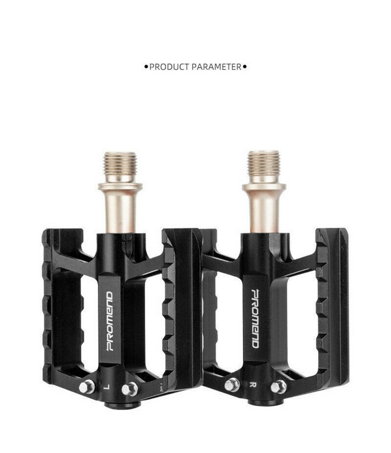 Promend 9/16″ MTB Road Bicycle DU Bearing Pedal Mini Folding Bike Pedals Cycling