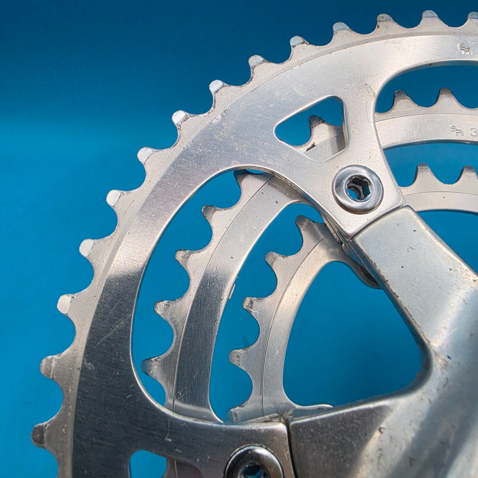 Sakae SX Triple Square Taper Crankset 170mm 28/38/48t 110/74 BCD 5 Bolt g6