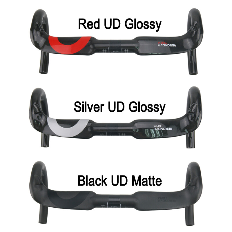 Carbon Bicycle Handlebar 31.8 Bent Drop Bar UD Matte/Glossy for Outdoor Cycling