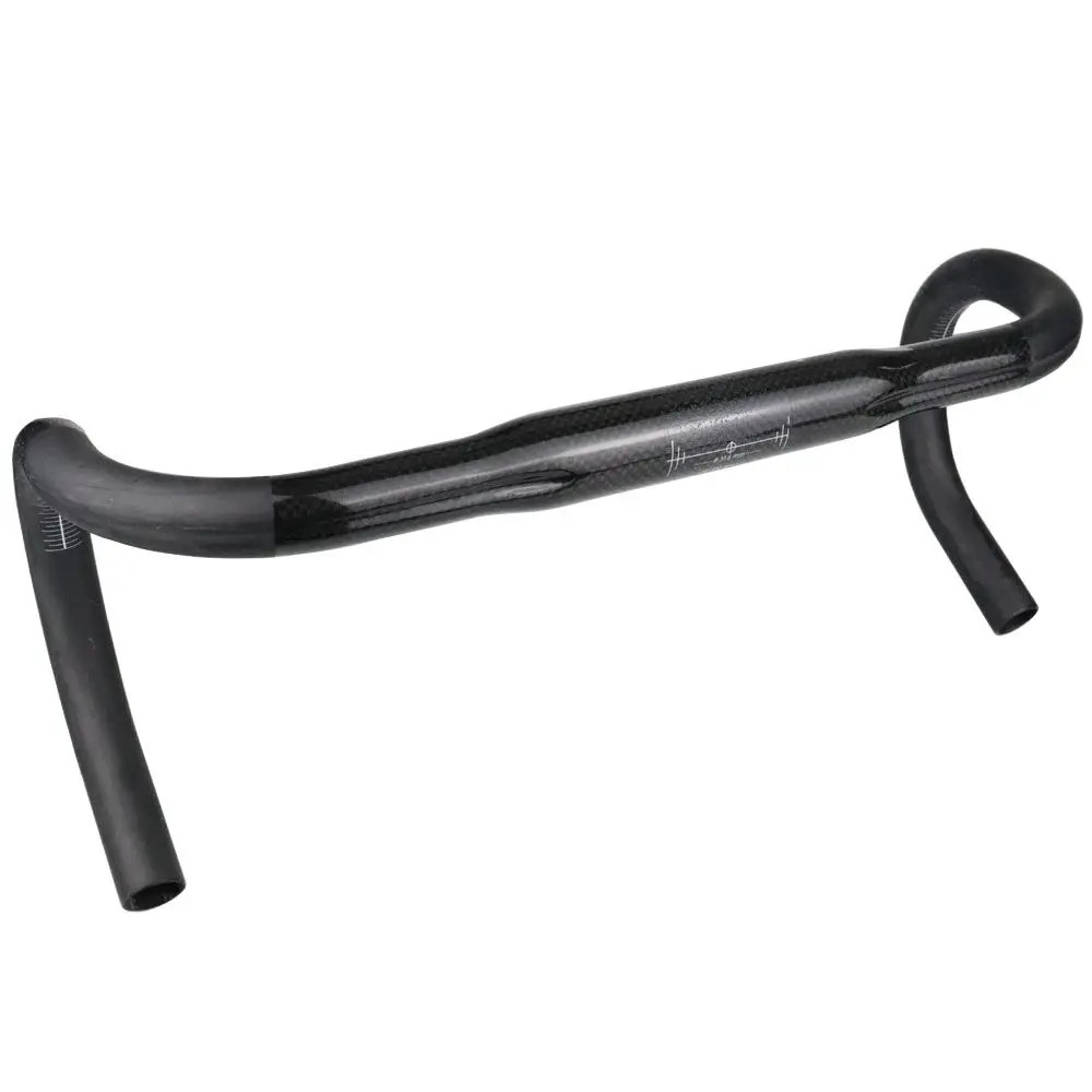 Carbon Fiber Drop Bar Road Bike Handlebar 31.8mm 400mm 420mm 440mm 3K Glossy