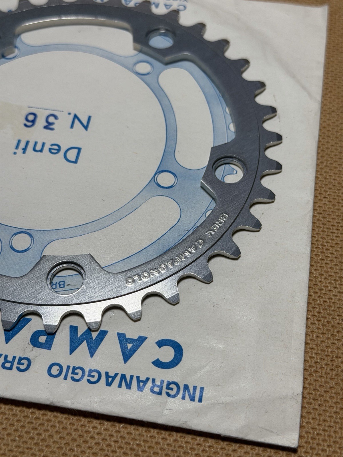 NOS Vintage Campagnolo Gran Sport 36T Chainring 116 BCD For GS Triomphe Victory