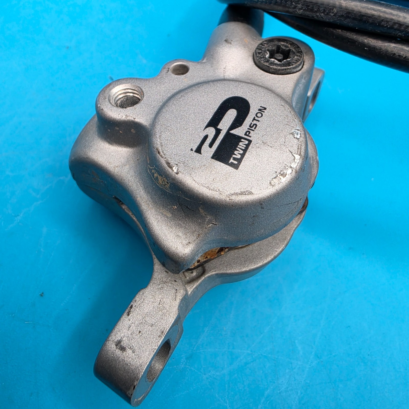 Tektro Auriga Comp Hydraulic Disc Brakeset Working Bled VGC MTB Brakes g20