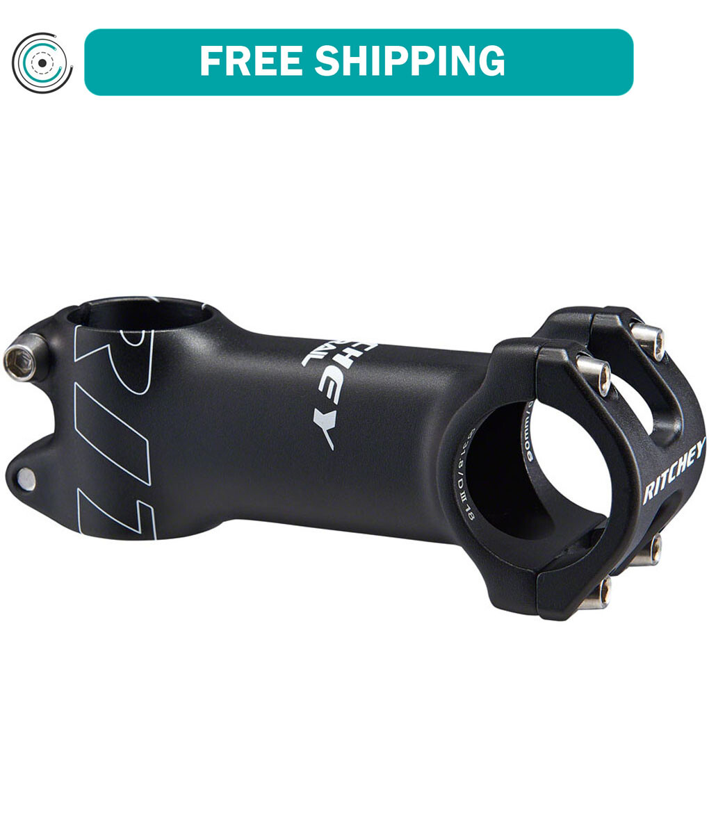 Ritchey Trail Stem – 90 mm 31.8 Clamp +/-0 1 1/8″ Alloy Black Mountain Bike Part