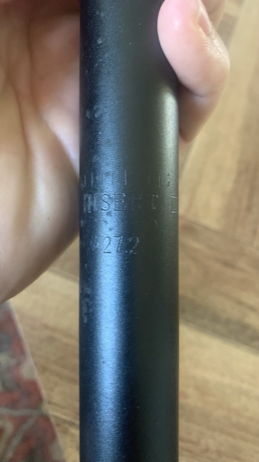 27.2 mm seatpost overall lenght 340mm or 13.5″