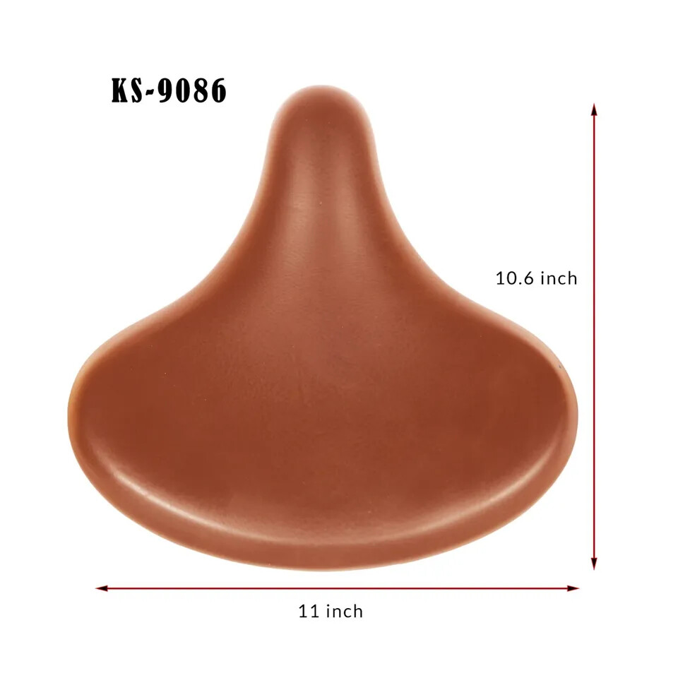 Oversize Double Springer Cushion Comfortable Pad Extra Wide Cruiser Bike Seat