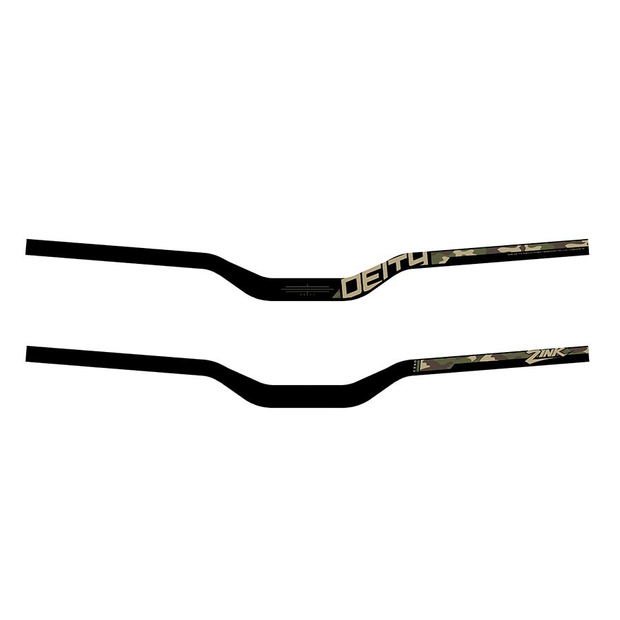 New Deity CZ40 MTB Handlebar Diameter: 31.8mm 800mm Rise: 40mm Camo 26-CZ40-CM