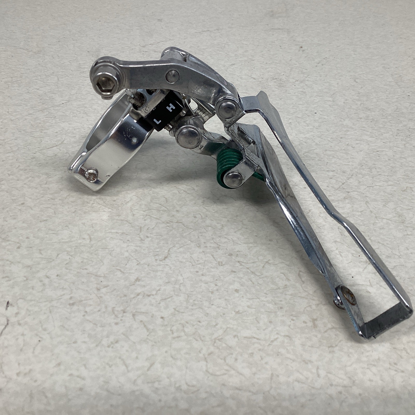 Sachs Quarz 31.8mm Bottom Pull Front Derailleur Braze On W/ Clamp Adapter