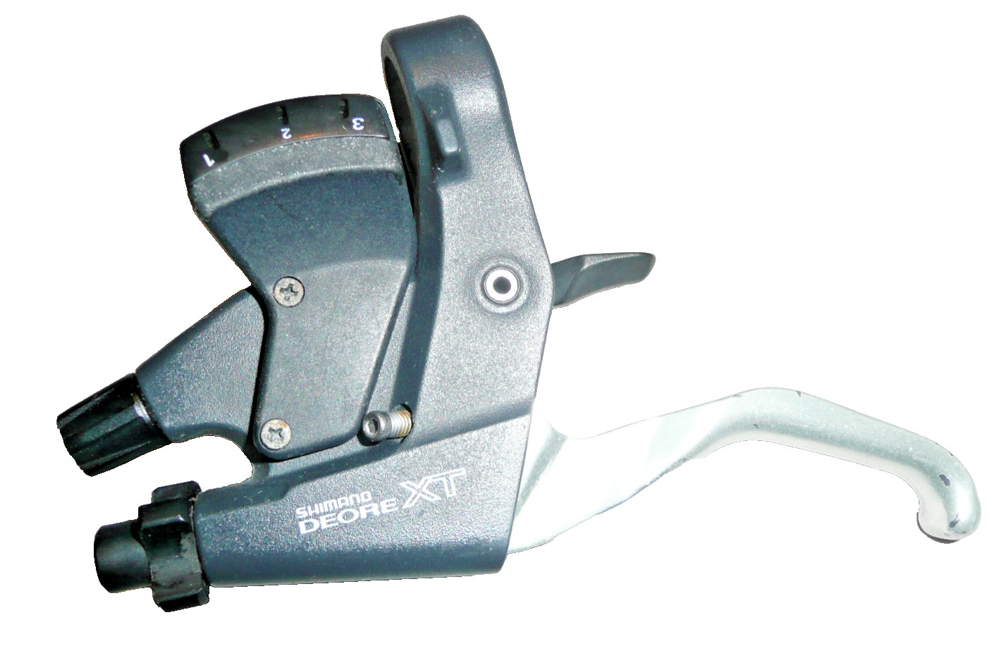Shimano Deore XT ST-M739 Shifters Brake Levers Combo – 3 x 8 Speed – Nice!