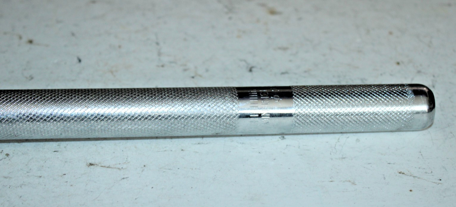 Vintage Seatpost Seat Tube 320/25.4mm 0 Offset Silver Steel Cruiser Hybrid Road~