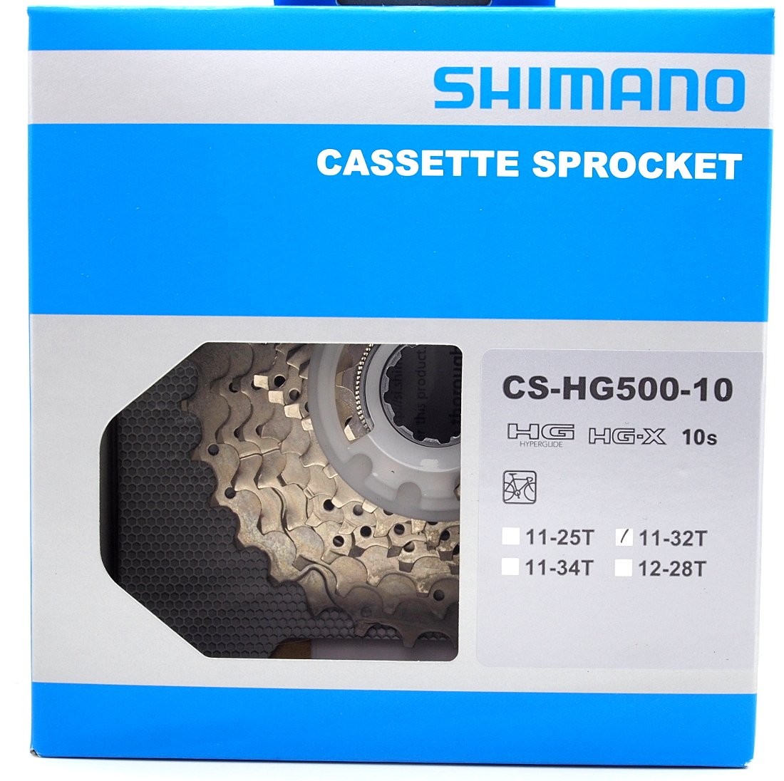 SHIMANO Tiagra CS-HG500-10 Road Bike 10 speed Cassette 11-32T