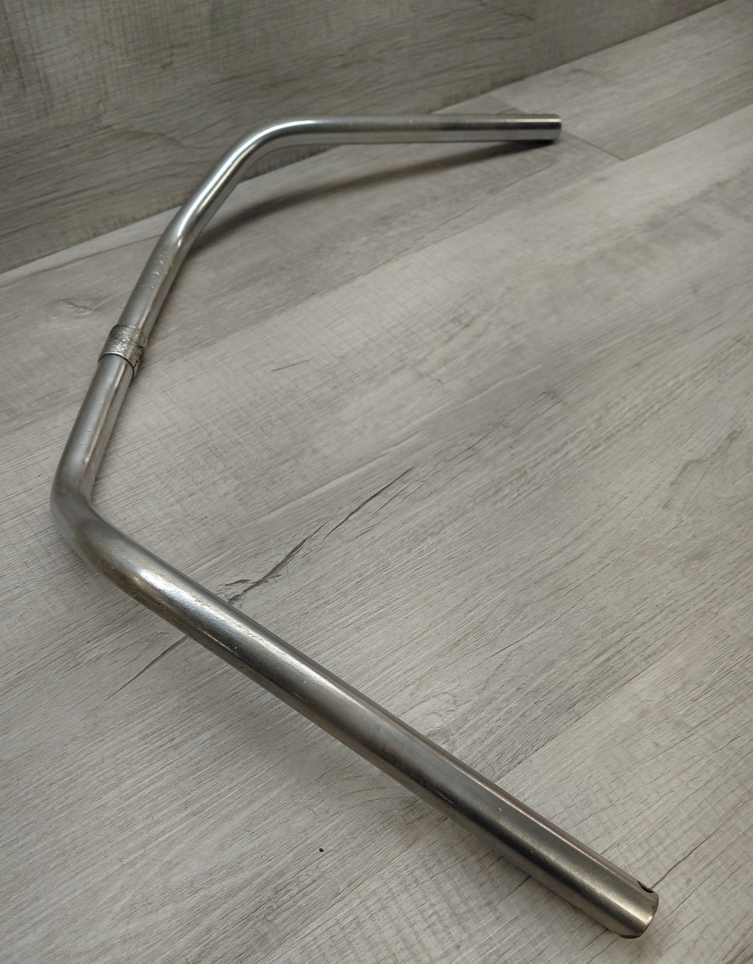 Vintage Steel Upright «U» Shaped Steel Bicycle Handlebar 27″ Wide 12.5 » Deep