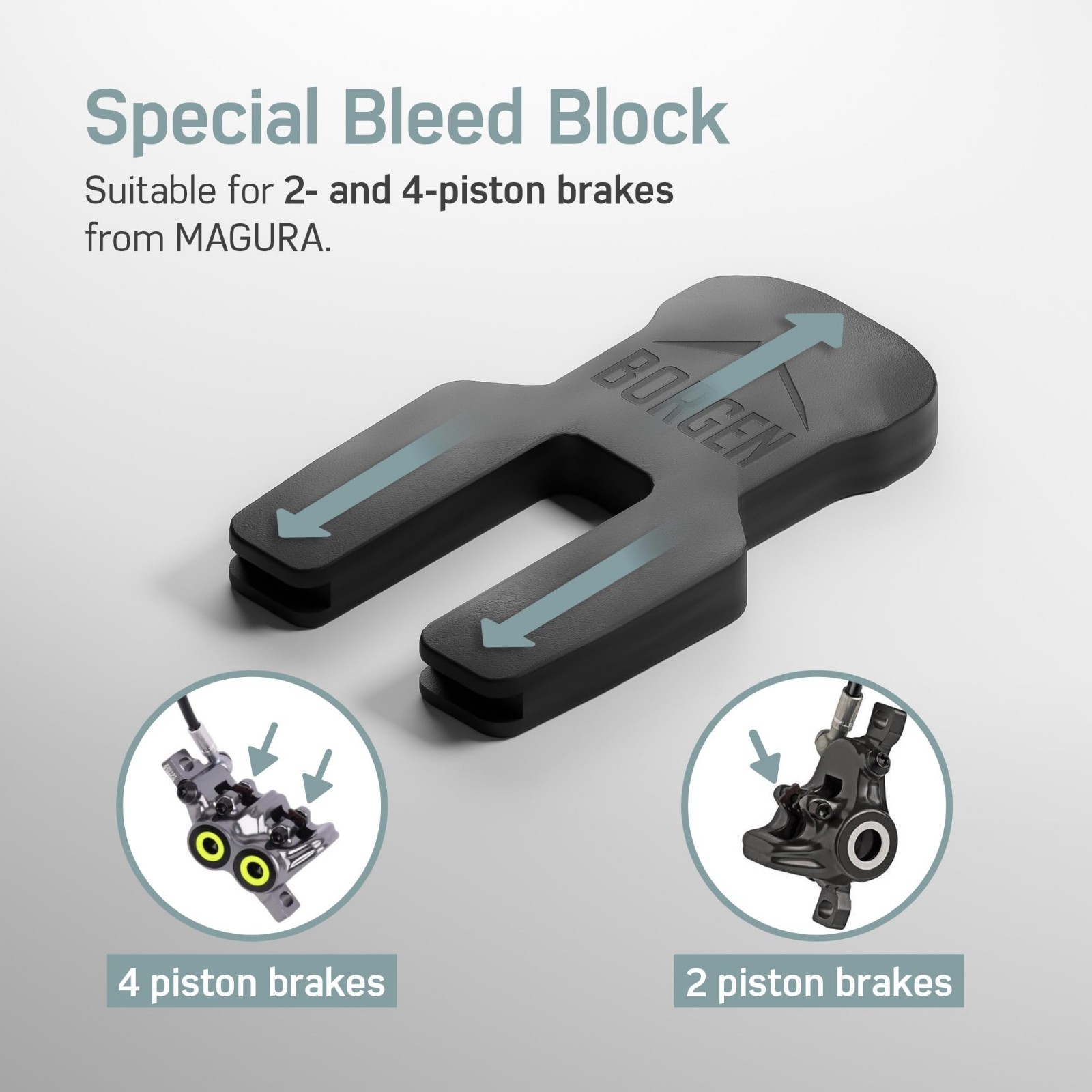 Hydraulic Disc Brake Bleed Kit for Magura Bikes – 100ml Mineral Oil, Instruction