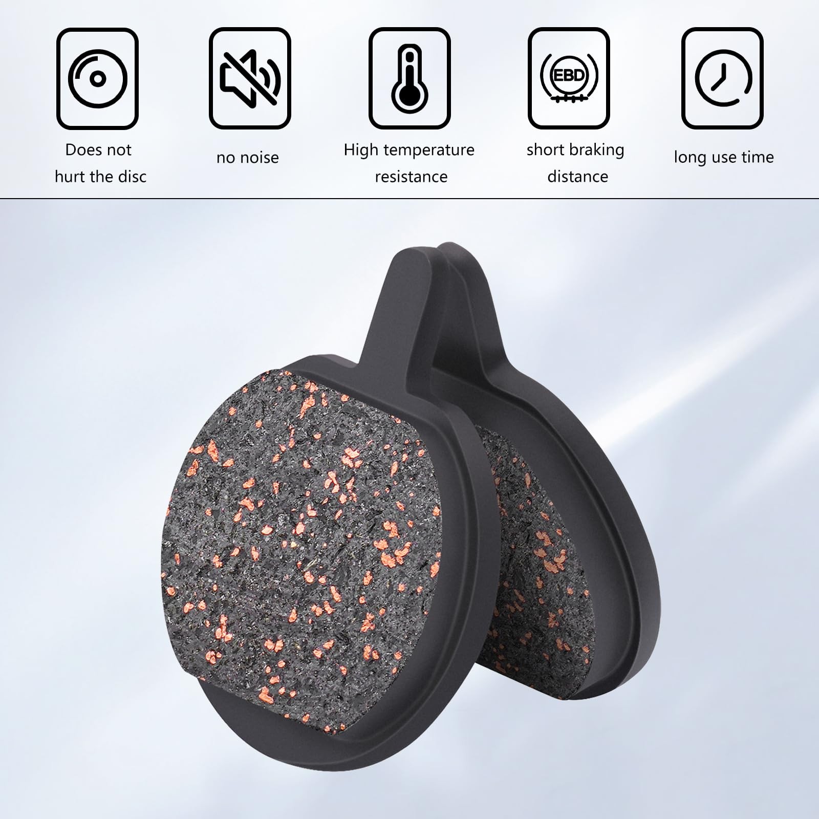 Bicycle Disc Brake Pad for Zoom DB280 DB350 DB450 DB550 Alongha SNG Mechanica…