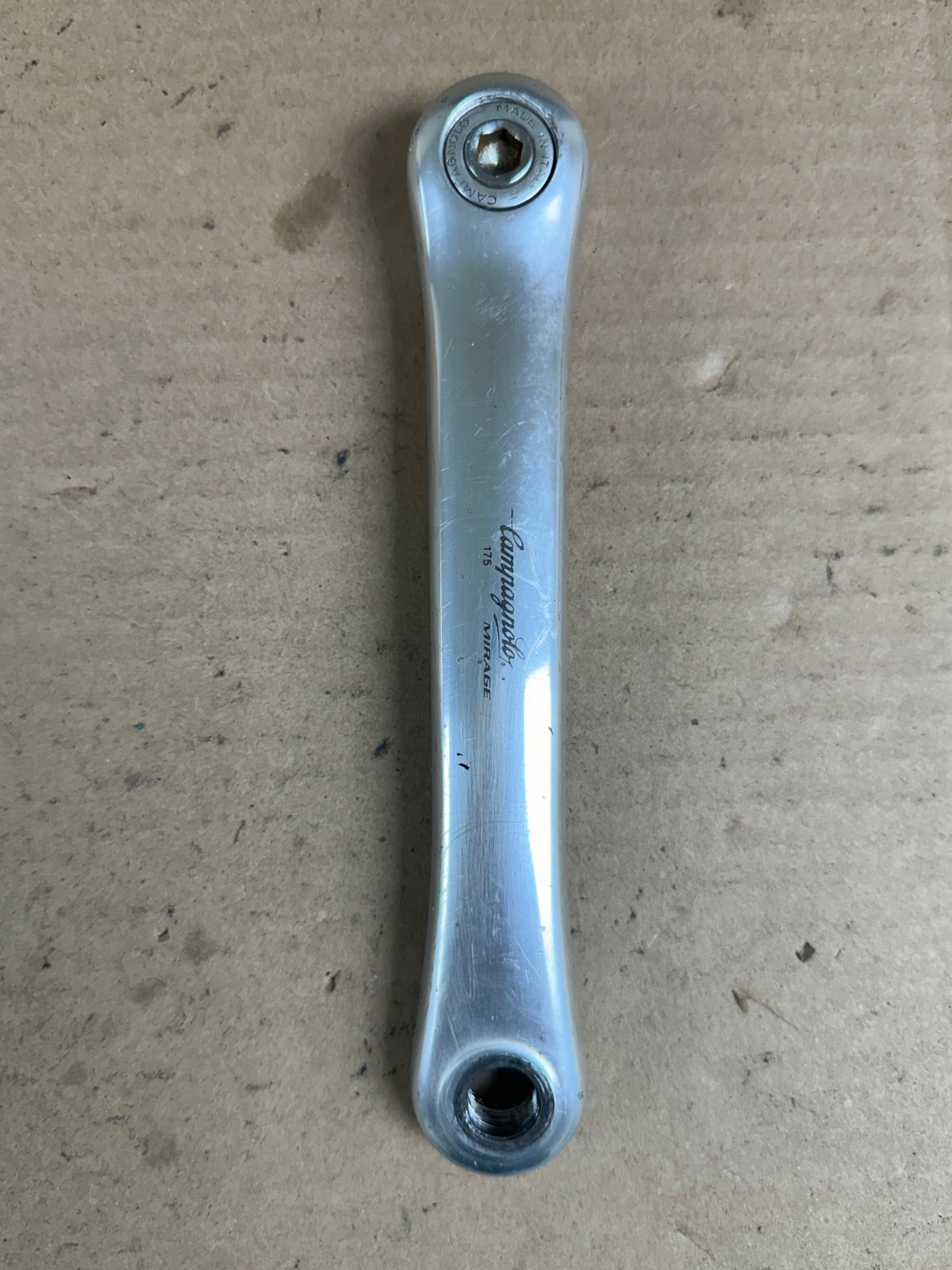 Campagnolo Mirage Triple Crankset, 175mm, 50/40/30 T, with Mirage Bottom Bracket