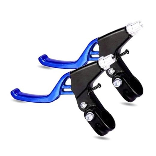 1 Pair Bicycle Brake levers, 2pcs Aluminium Alloy Bike Brake Handle Blue