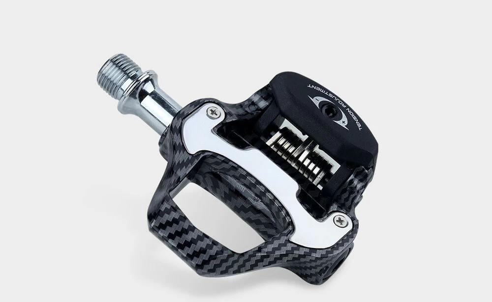 Road Bike Lock Pedal Texture Self-Locking Paddle Bearings Pedal With SPD Lock