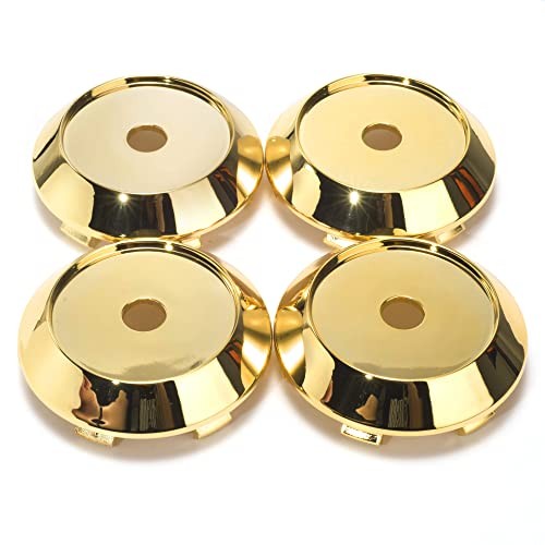 RT 70mm 2.76″ Wheel Center Caps Compatible with XXR 527 OD 70mm, ID 63mm Gold