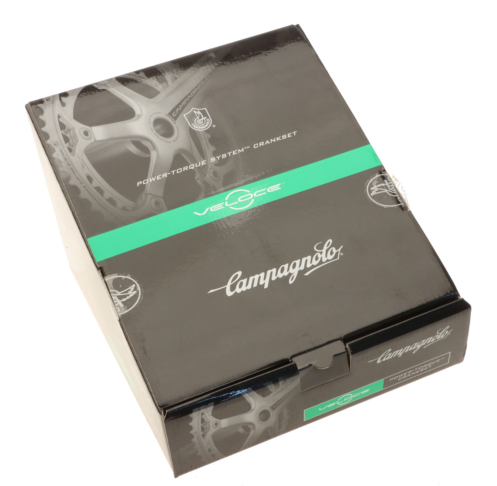 Campagnolo Veloce Crankset 50/39/30T TRIPLE Silver 172.5mm 10s Power-Torque NOS