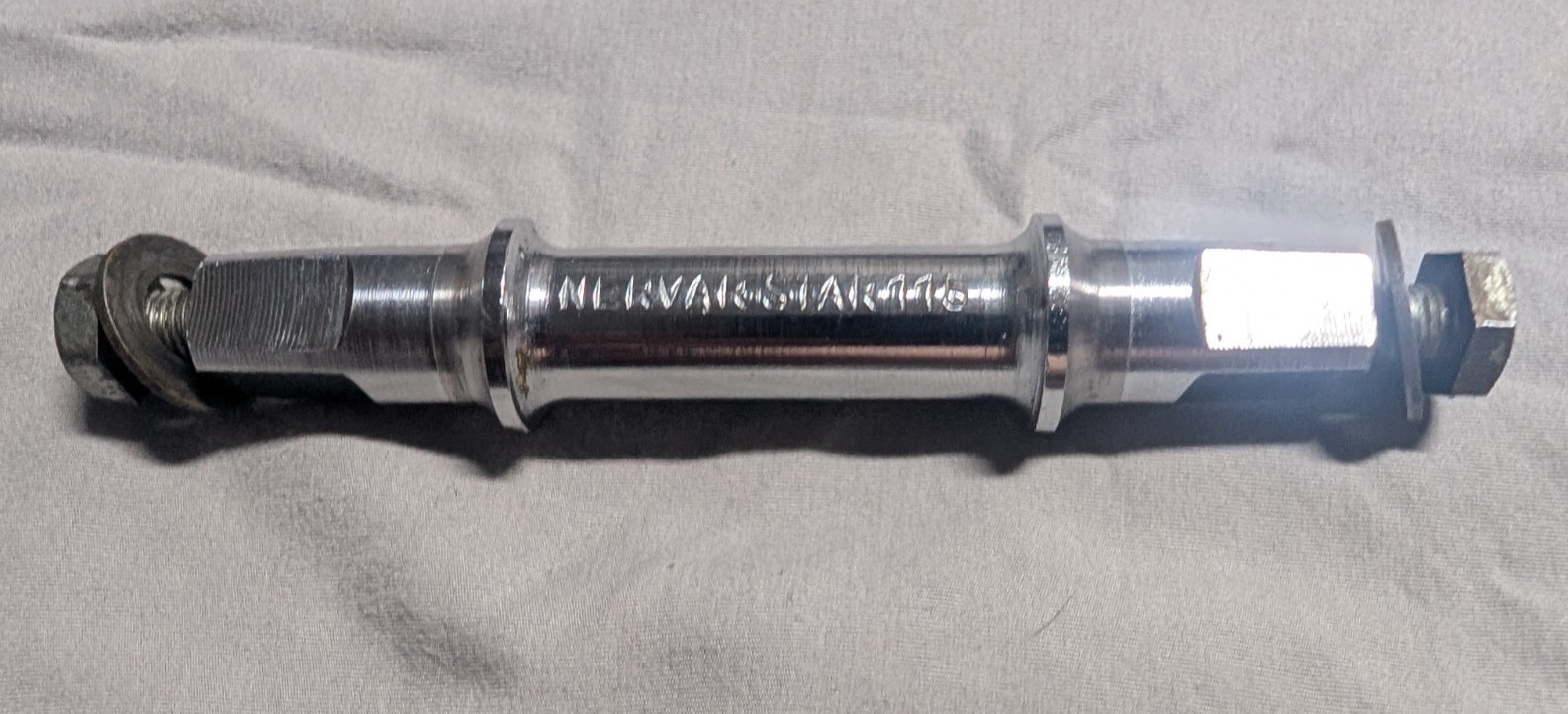 Vintage Nervar Star Crank 52/45 T 128 BCD France w/BSA Bottom Bracket