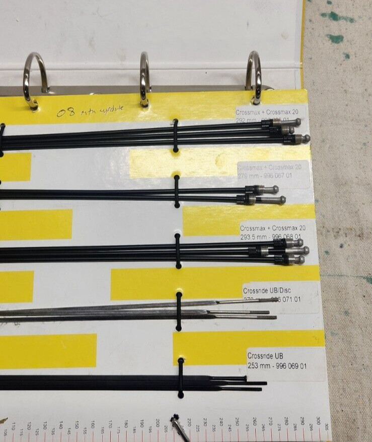 Mavic MTB spokes – Assorted Spokes Model and Sizes – New