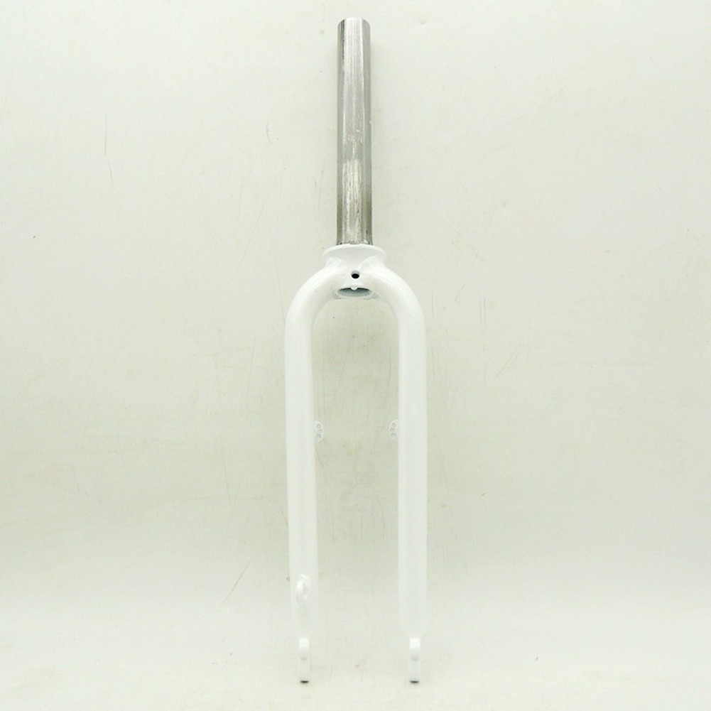 Folding Bicycle Fork 20 Inch Aluminum 28.6mm Steerer Tube 74mm Spacing V Brake