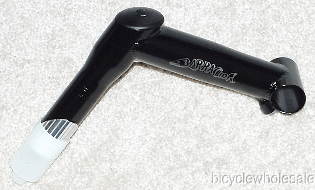Barracuda 130mm x 10 Black Cromoly Quill Stem / NOS