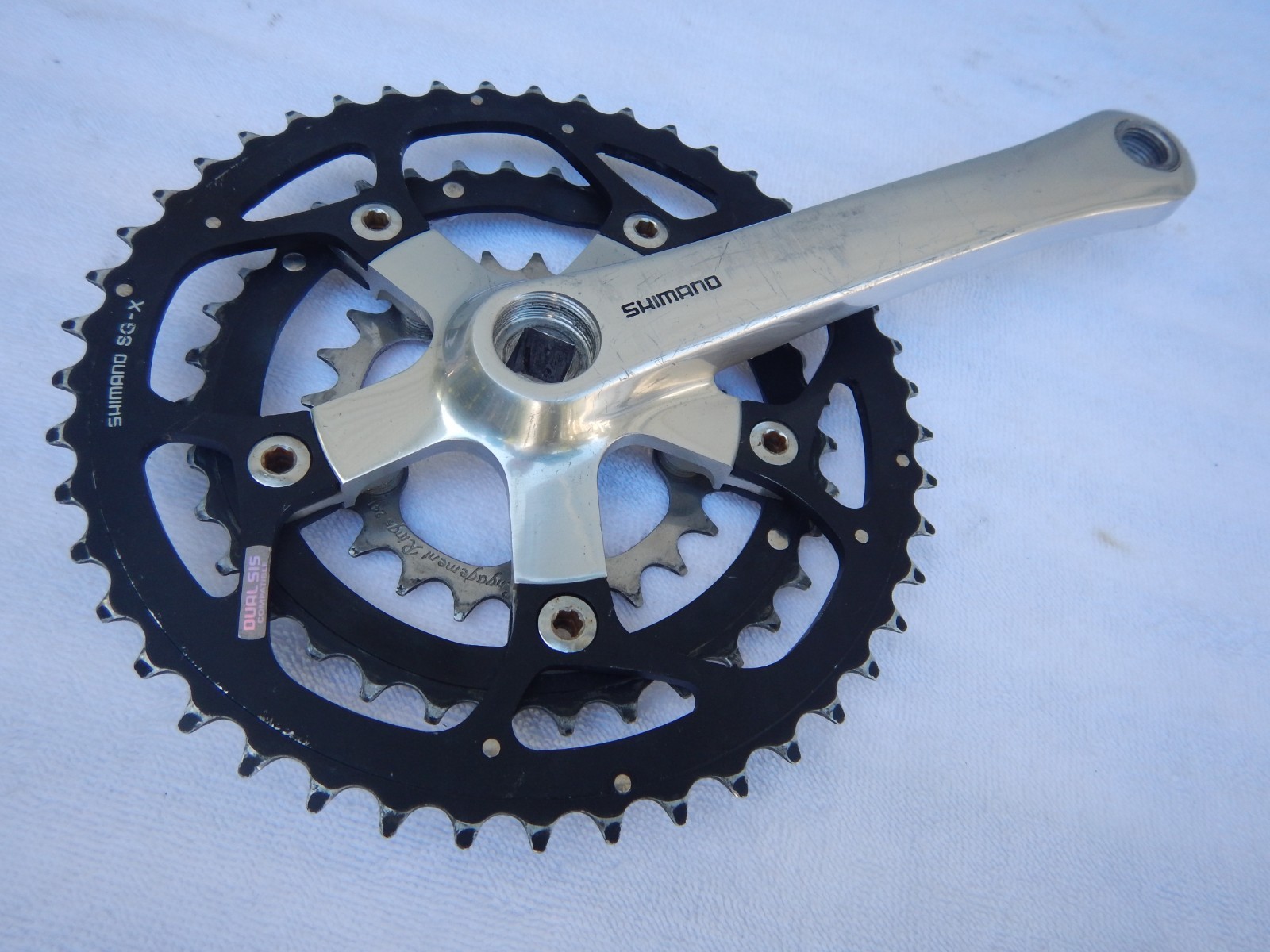 Shimano FC-M730 Vintage Mountain Bike Triple Cranks 175 Crankset Deore XT w/BB
