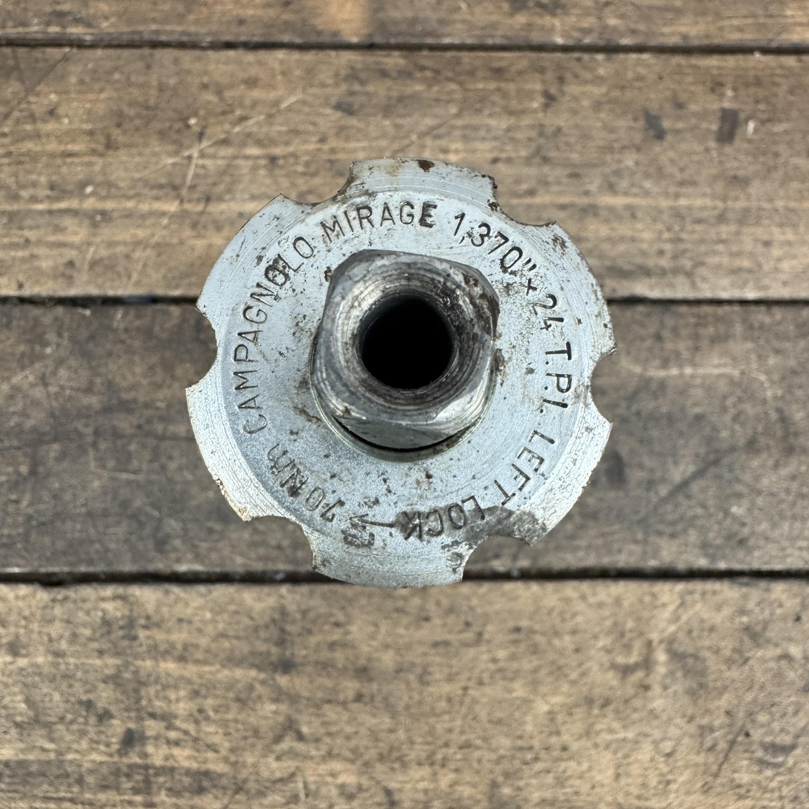 Vintage Campagnolo Mirage Bottom Bracket 68mm 111mm 1.370×24 BSA ISO English