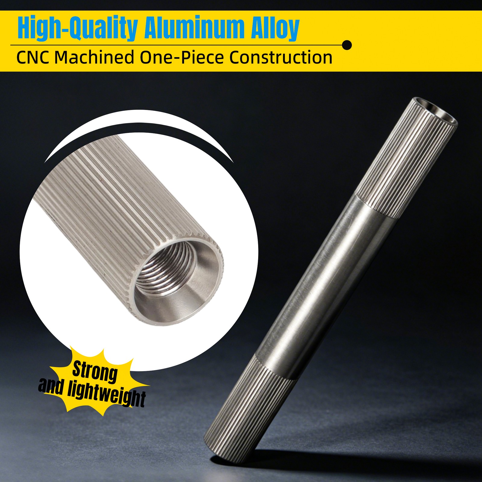 US 6.0″ Titanium Crank Spindle For Profile BMX Cranks 19mm 48 Spline Axle