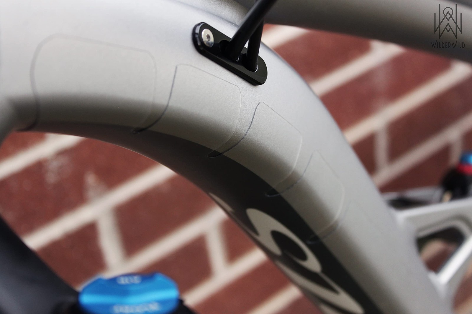 Bike Frame Protection Tape High Impact Clear Vinyl Wrap Includes Tool 4”x72 B…