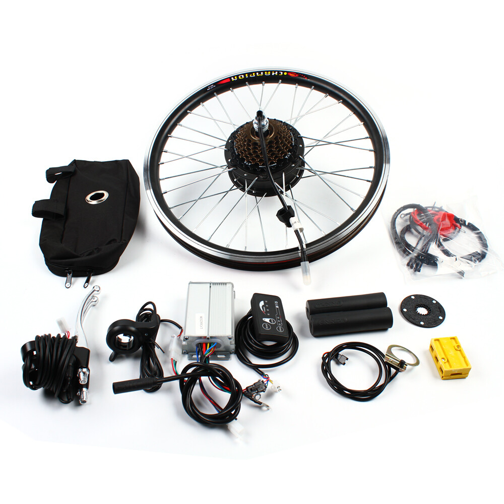 20″ Rear Wheel Electric Bicycle Motor Kit E-Bike Cycling Hub Conversion 36V 250W