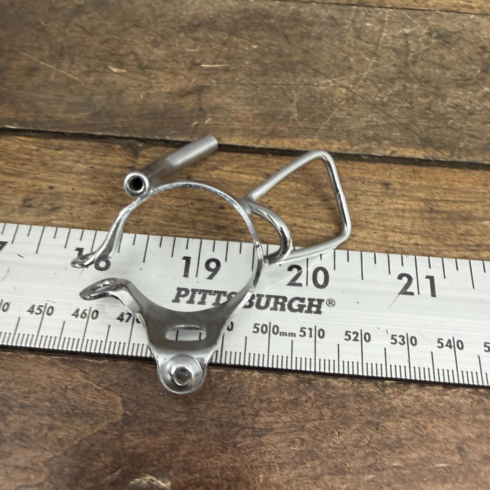 Vintage Campagnolo Cable Guide Clamp + Pump Umbrella Mount Brev Camp Down Tube