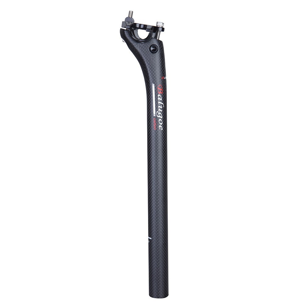 BALUGOE Carbon Bike Seatpost Setback MTB Road 25.4/27.2/30.8/31.6mm
