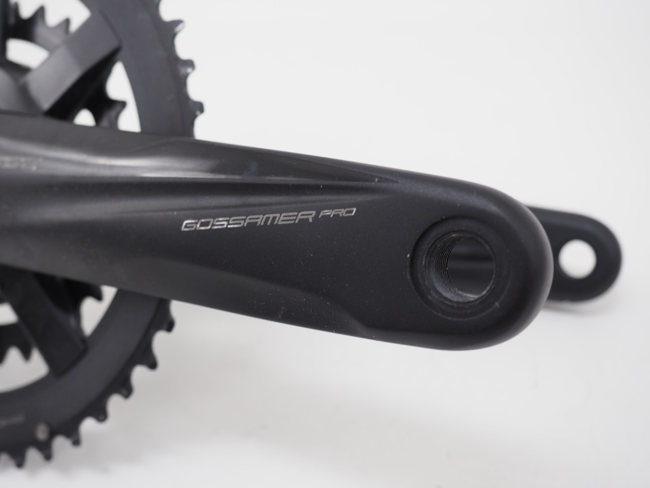 FSA Gossamer Pro AGX Crankset 175mm 46/30T 24mm Road/Gravel Bike Black