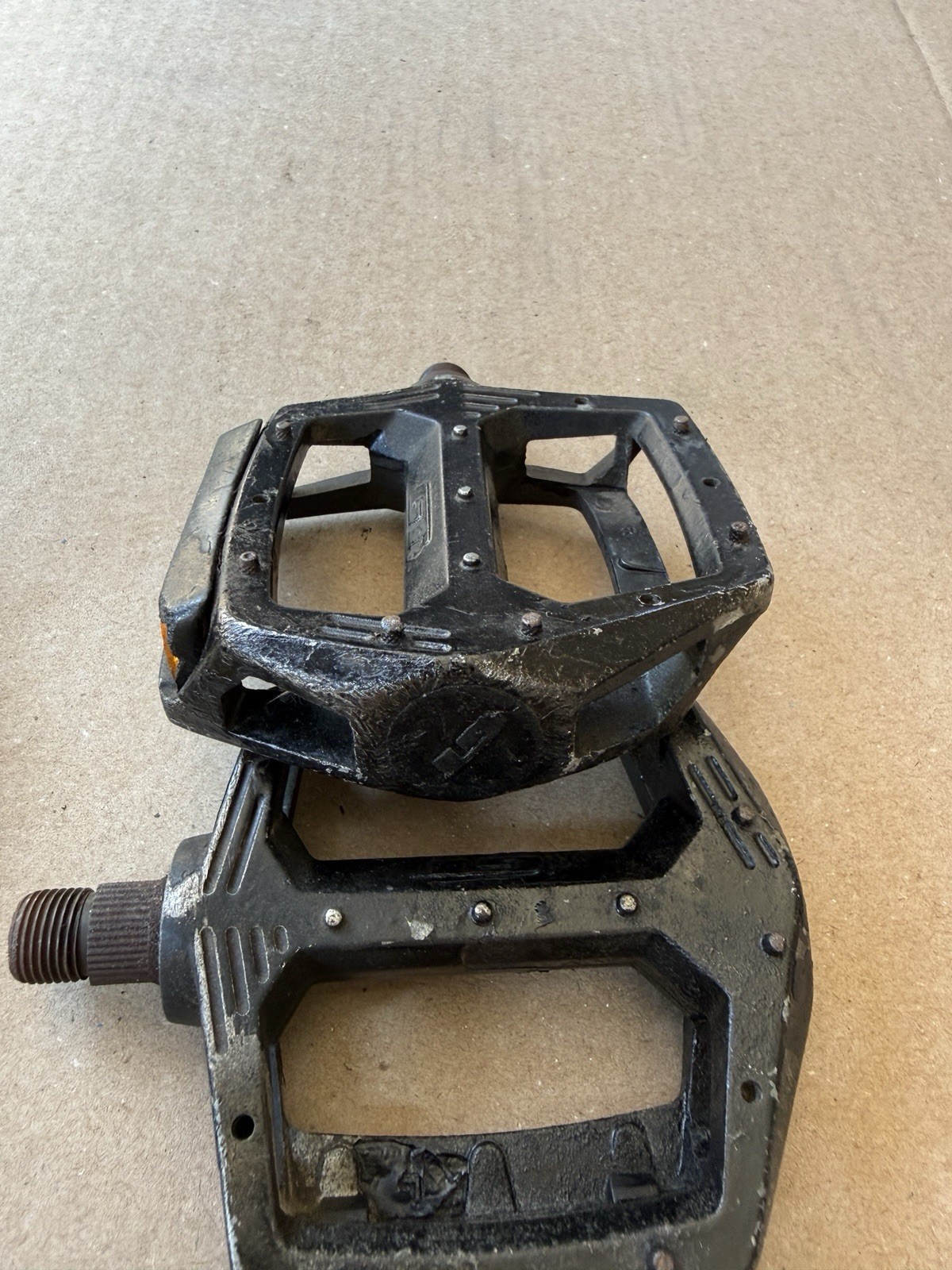 Vintage Old Mid School BMX Pedals – GT, Victor VP Metal Plastic 1/2” 9/16” Lot