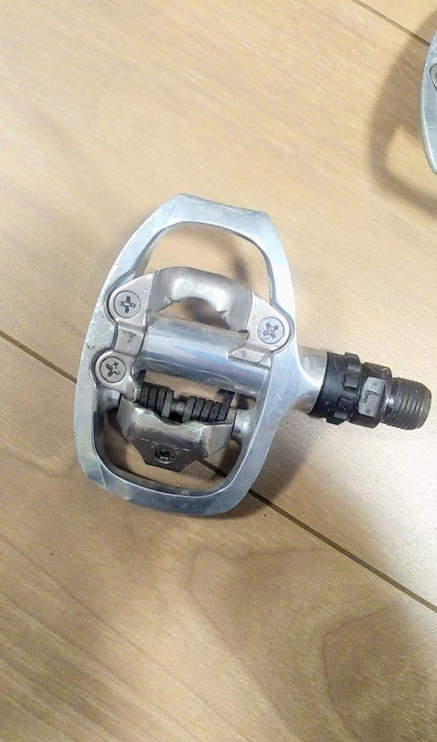 Shimano PD-A520 SPD Pedal Silver, Rare Polished Model, Bike Pedals