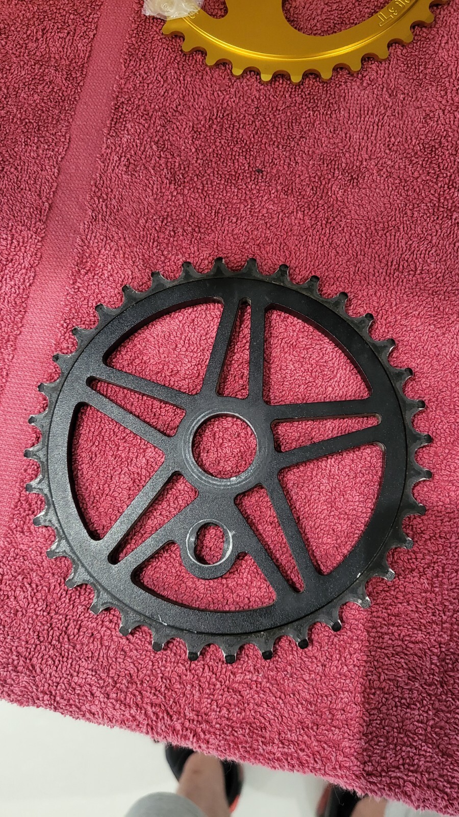 WTP We The People Five Star Deluxe 36t Chainring Bmx 20” Black