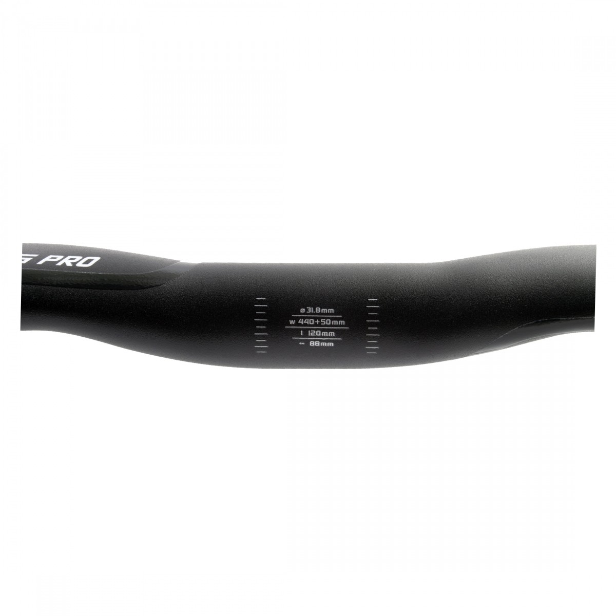 FSA AWing Pro AGX Drop Handlebar 31.8mm Clamp 44cm Drop 120mm reach 80mm Black