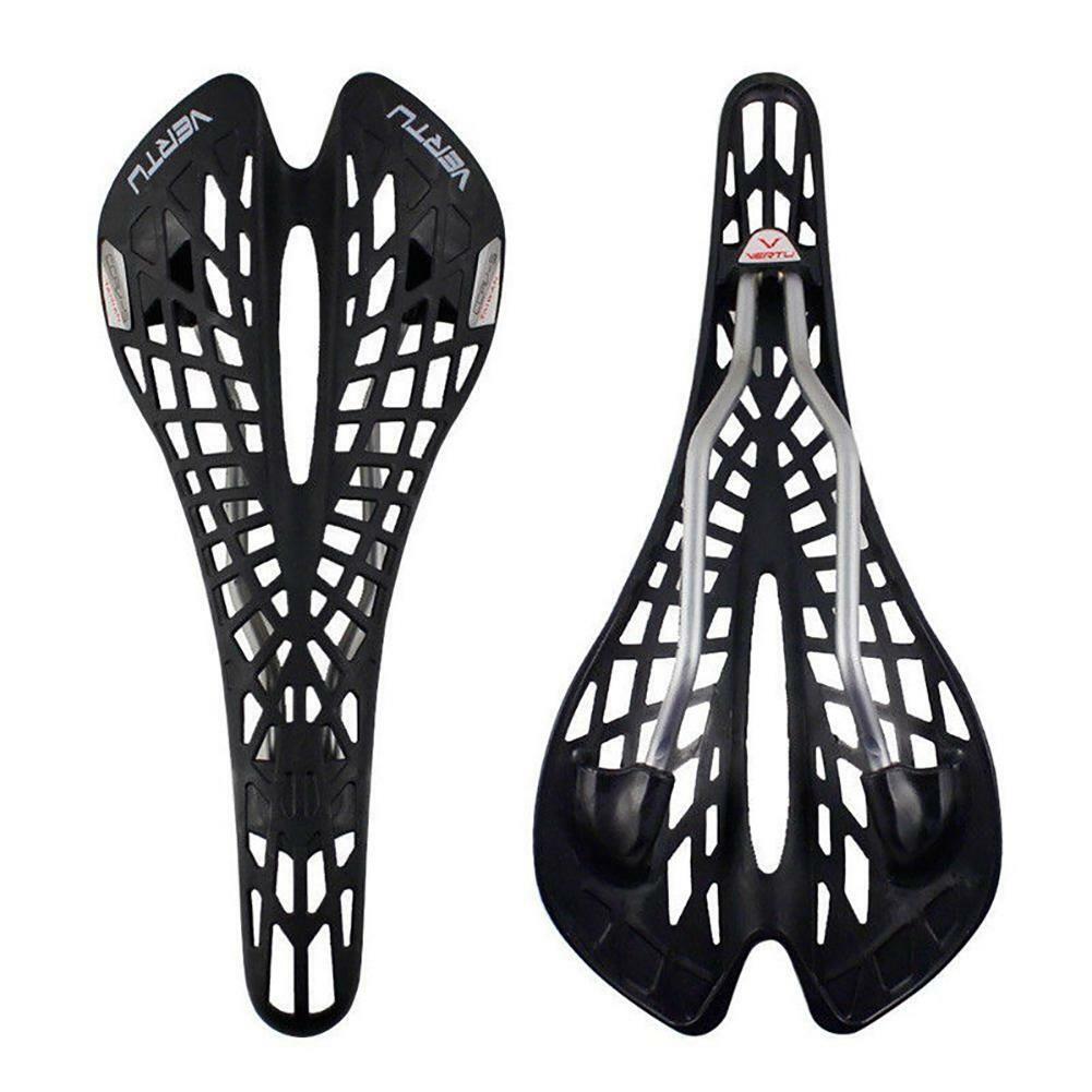VERTU Ultra Light Cycling Bicycle Seat Saddle Hollow Spider Shock Absorption NEW