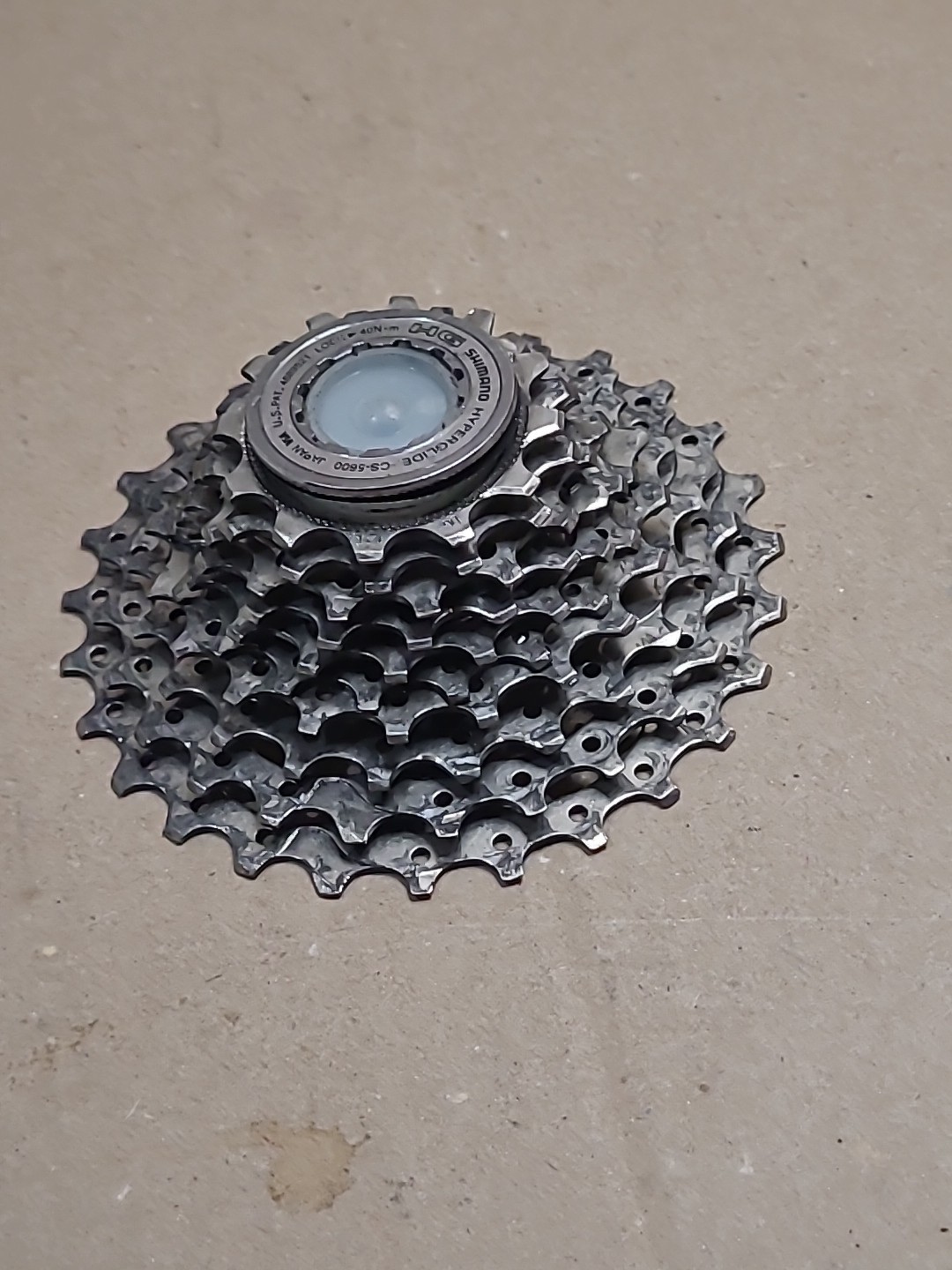 Shimano hyperglide Cs-5600 40 N.m HG 10 Speed Bicycle Cassette Sprocket