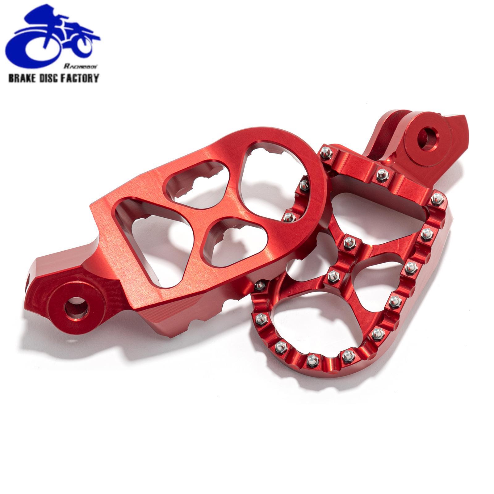 57mm Wide Fat Billet Foot Pegs Footpegs for SUR-RON Light Bee X for eride pro ss