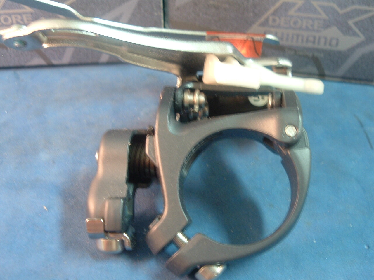 Shimano NEW Deore LX M570 31.8MM MTB Front Derailleur-TP/TS- 8/9-Spd -2000- NIB