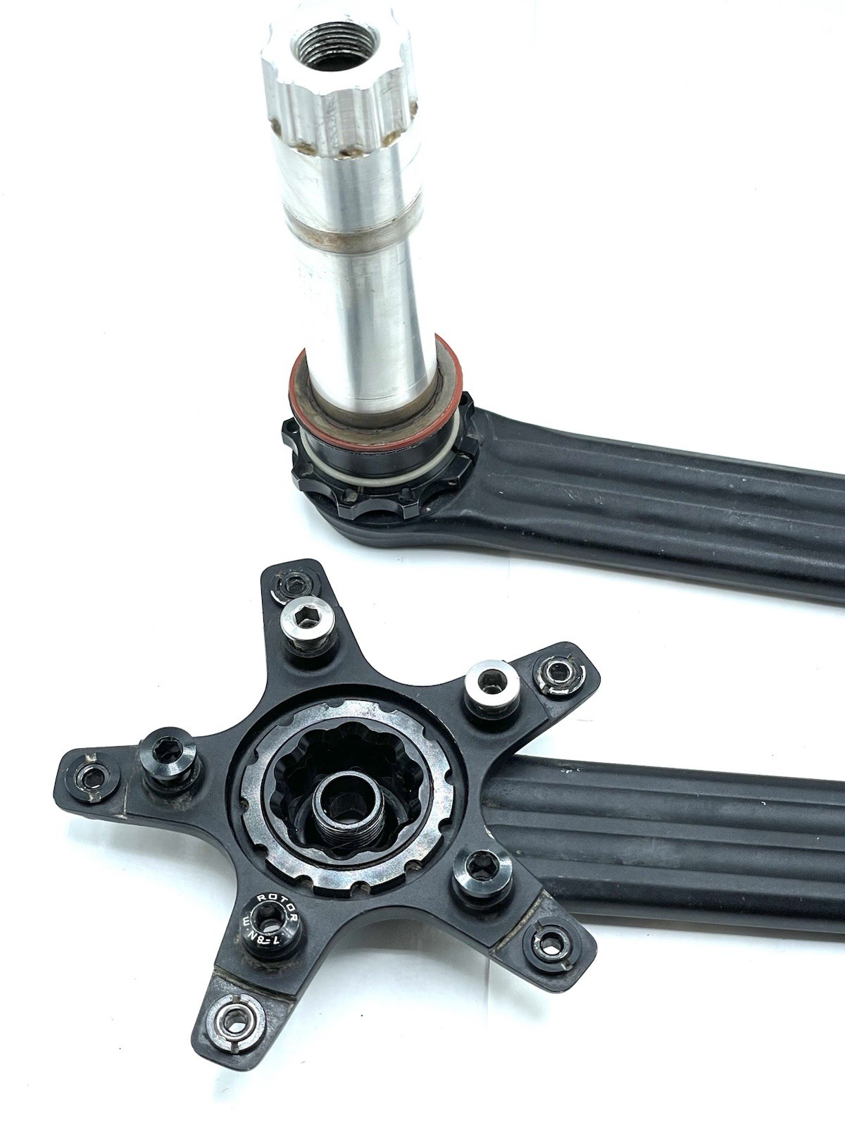 Rotor 3DF Mountain Bike Crankset 175mm Length 30mm Spindle
