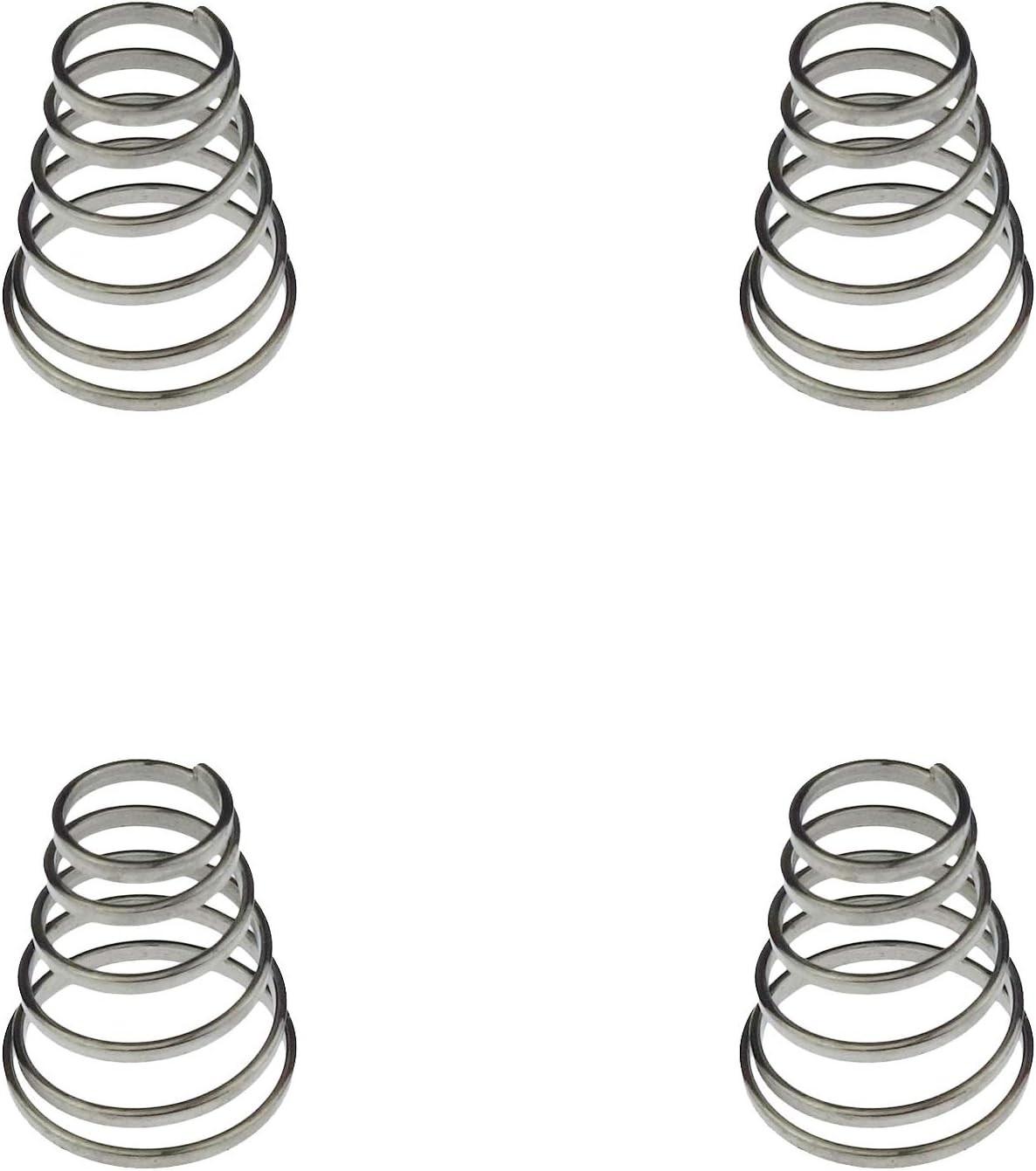 4-Pack 304 Stainless Steel Universal Quick Release Skewer Springs for Bikes