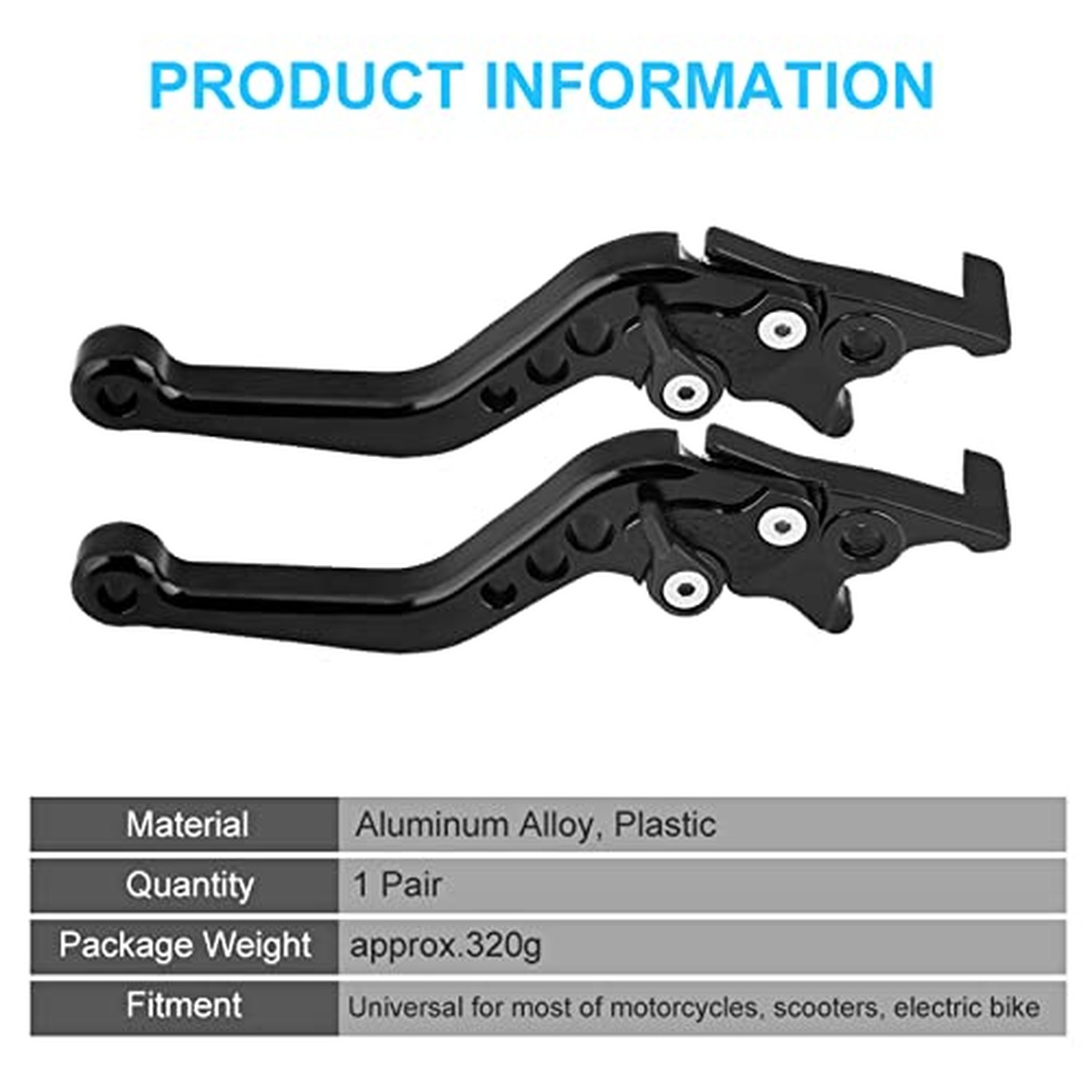 Akozon 1 Pair CNC Aluminum Alloy Motorcycle Scooter Modification Double Disc …